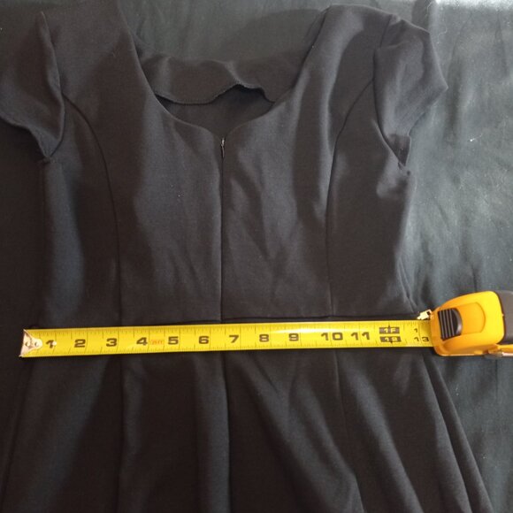 Romeo & Juliet Couture Women's Size Small S Short Sleeve Black Dress - Picture 5 of 6